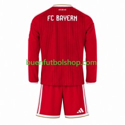 Camiseta de Fútbol Bayern de Múnich 2026-2027 Primera Equipación Manga Larga Niño