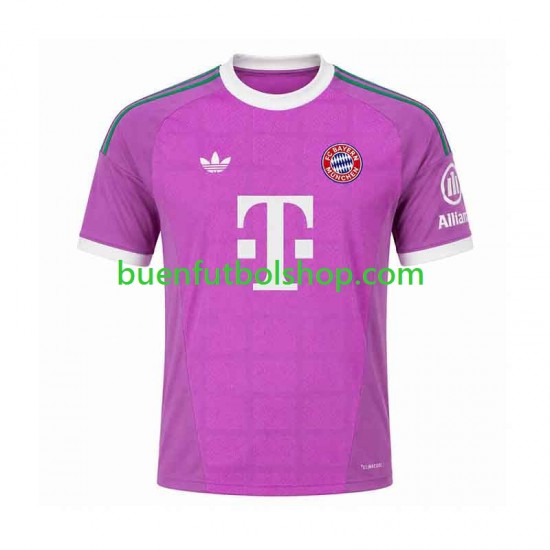 Camiseta de Fútbol Bayern de Múnich Portero 2026-2027 Tercera Equipación Manga Corta Hombre
