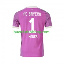 Camiseta de Fútbol Bayern de Múnich Portero Manuel Neuer 1 2026-2027 Tercera Equipación Manga Corta Hombre