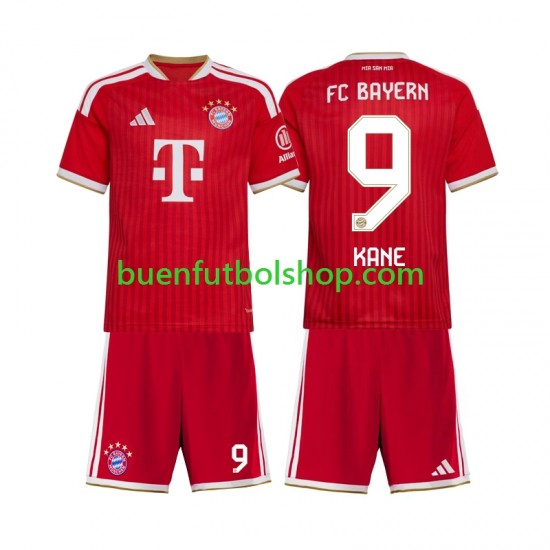 Camiseta de Fútbol Bayern de Múnich Harry Kane 9 2026-2027 Primera Equipación Manga Corta Niño