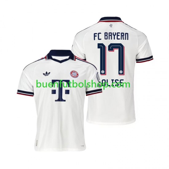 Camiseta de Fútbol Bayern de Múnich Michael Olise 17 2026-2027 Segunda Equipación Manga Corta Hombre