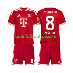Camiseta de Fútbol Bayern de Múnich Tom Bischof 8 2026-2027 Primera Equipación Manga Corta Niño