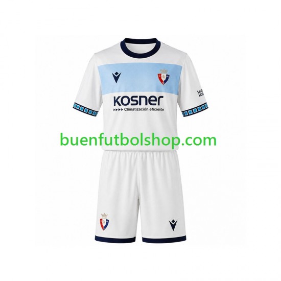 Camiseta de Fútbol CA Osasuna 2026-2027 Segunda Equipación Manga Corta Niño