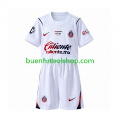Camiseta de Fútbol CD Guadalajara 2026-2027 Segunda Equipación Manga Corta Niño Camiseta de Fútbol CD Guadalajara 2026-2027 Segunda Equipación Manga Corta Niño