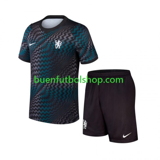 Camiseta de Fútbol Chelsea Portero 2026-2027 Primera Equipación Manga Corta Niño