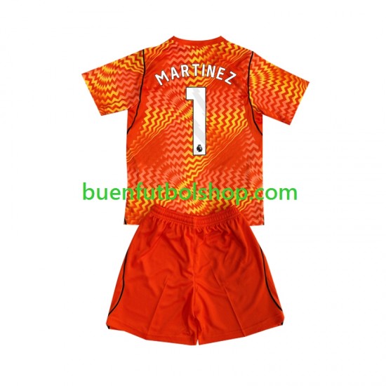 Camiseta de Fútbol Chelsea Portero Emiliano Martinez 1 2026-2027 Segunda Equipación Manga Corta Niño