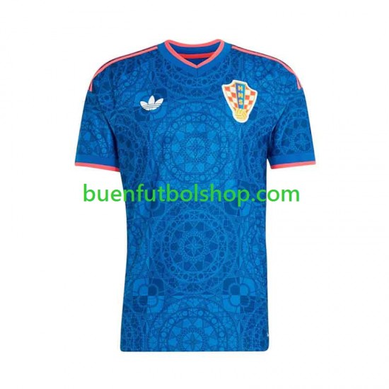 Camiseta de Fútbol Croacia 2026-2027 Segunda Equipación Manga Corta Hombre