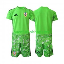 Camiseta de Fútbol Croacia Portero 2026-2027 Primera Equipación Manga Corta Niño