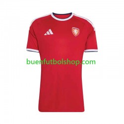 Camiseta de Fútbol República Checa 2026-2027 Primera Equipación Manga Corta Hombre