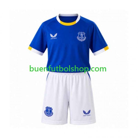 Camiseta de Fútbol Everton 2026-2027 Primera Equipación Manga Corta Niño