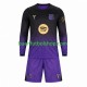 Camiseta de Fútbol FC Barcelona 2026-2027 Segunda Equipación Manga Larga Niño