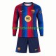 Camiseta de Fútbol FC Barcelona 2026-2027 Primera Equipación Manga Larga Niño