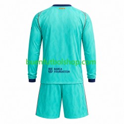 Camiseta de Fútbol FC Barcelona 2026-2027 Tercera Equipación Manga Larga Niño