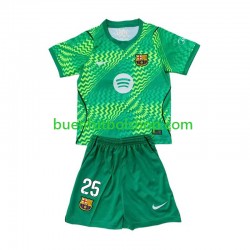Camiseta de Fútbol FC Barcelona Portero Dominik Livakovic 25 2026-2027 Primera Equipación Manga Corta Niño