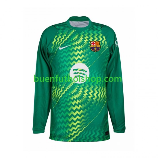 Camiseta de Fútbol FC Barcelona Portero 2026-2027 Primera Equipación Manga Larga Hombre Camiseta de Fútbol FC Barcelona Portero 2026-2027 Primera Equipación Manga Larga Hombre