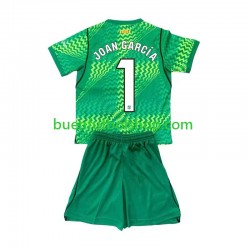Camiseta de Fútbol FC Barcelona Portero Joan Garcia 1 2026-2027 Primera Equipación Manga Corta Niño
