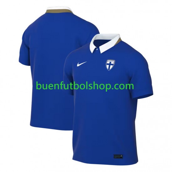 Camiseta de Fútbol Finlandia 2026 Segunda Equipación Manga Corta Hombre