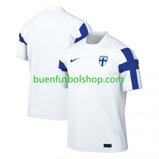 Camiseta de Fútbol Finlandia 2026 Primera Equipación Manga Corta Hombre