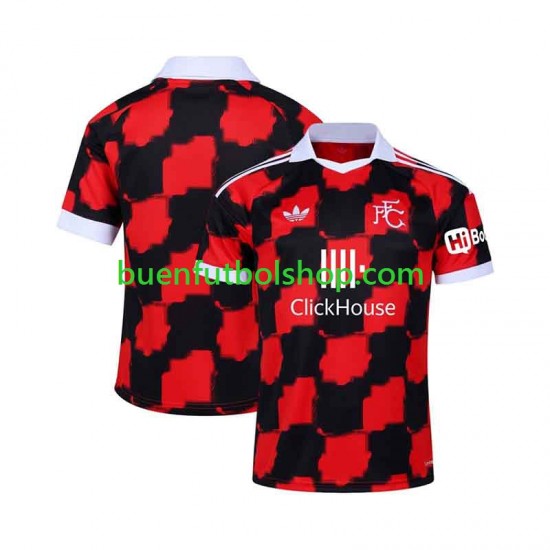 Camiseta de Fútbol Fullham 2026-2027 Segunda Equipación Manga Corta Hombre