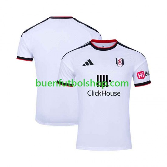 Camiseta de Fútbol Fullham 2026-2027 Primera Equipación Manga Corta Hombre