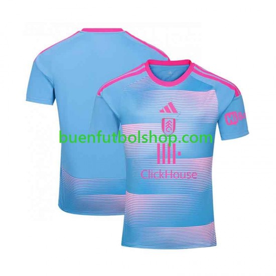 Camiseta de Fútbol Fullham 2026-2027 Tercera Equipación Manga Corta Hombre