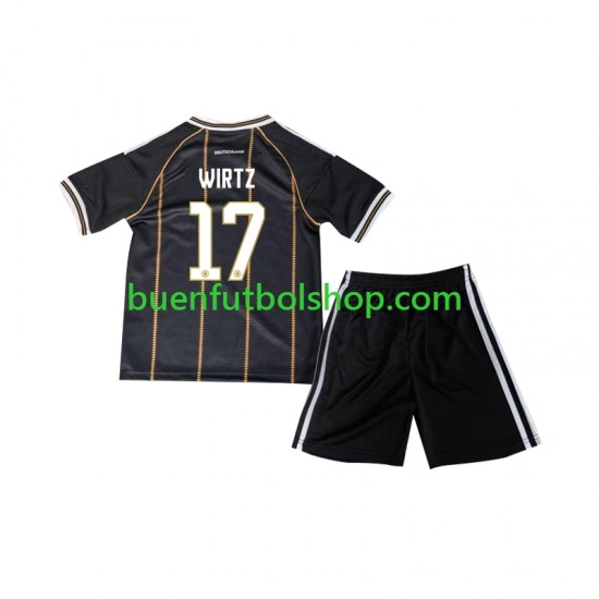 Camiseta de Fútbol Alemania Florian Wirtz 17 2026 Tercera Equipación Manga Corta Niño