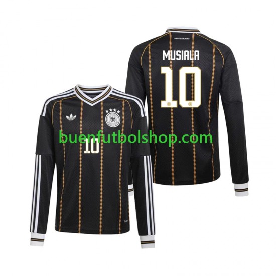 Camiseta de Fútbol Alemania Jamal Musiala 10 2026 Tercera Equipación Manga Larga Hombre
