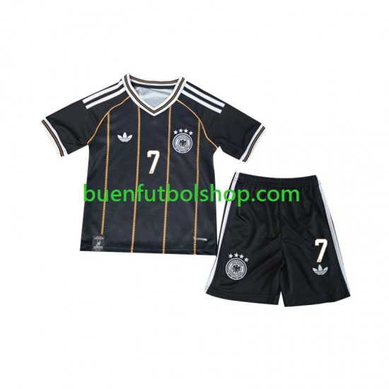 Camiseta de Fútbol Alemania Kai Havertz 7 2026 Tercera Equipación Manga Corta Niño