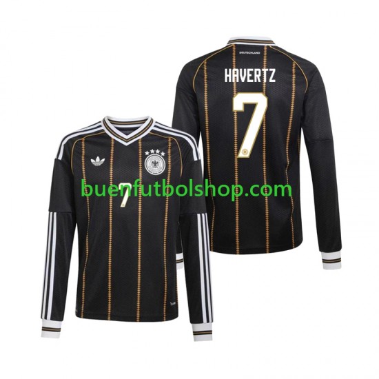 Camiseta de Fútbol Alemania Kai Havertz 7 2026 Tercera Equipación Manga Larga Hombre Camiseta de Fútbol Alemania Kai Havertz 7 2026 Tercera Equipación Manga Larga Hombre