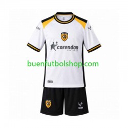 Camiseta de Fútbol Hull City 2026-2027 Segunda Equipación Manga Corta Niño Camiseta de Fútbol Hull City 2026-2027 Segunda Equipación Manga Corta Niño