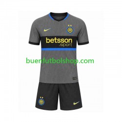 Camiseta de Fútbol Inter Milan 2026-2027 Tercera Equipación Manga Corta Niño