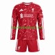 Camiseta de Fútbol Liverpool 2026-2027 Primera Equipación Manga Larga Niño