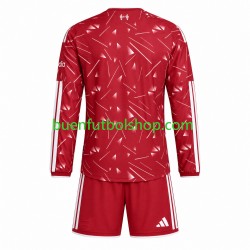 Camiseta de Fútbol Liverpool 2026-2027 Primera Equipación Manga Larga Niño