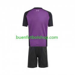 Camiseta de Fútbol Liverpool Portero 2026-2027 Segunda Equipación Manga Corta Niño