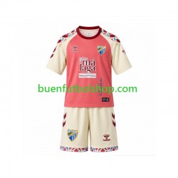 Camiseta de Fútbol Málaga CF 2026-2027 Segunda Equipación Manga Corta Niño