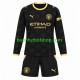 Camiseta de Fútbol Manchester City 2026-2027 Segunda Equipación Manga Larga Niño