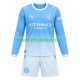 Camiseta de Fútbol Manchester City 2026-2027 Primera Equipación Manga Larga Niño Camiseta de Fútbol Manchester City 2026-2027 Primera Equipación Manga Larga Niño