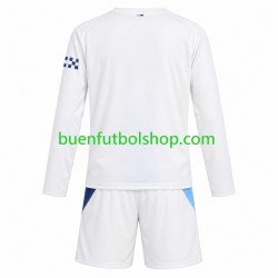 Camiseta de Fútbol Manchester City 2026-2027 Tercera Equipación Manga Larga Niño