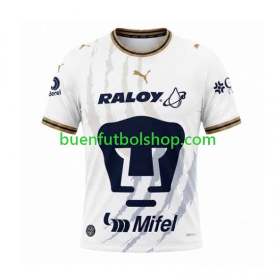 Camiseta de Fútbol Pumas UNAM 2026-2027 Segunda Equipación Manga Corta Hombre