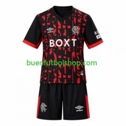 Camiseta de Fútbol Rangers 2026-2027 Tercera Equipación Manga Corta Niño