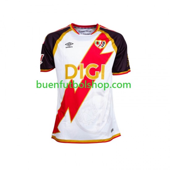 Camiseta de Fútbol Rayo Vallecano 2026-2027 Primera Equipación Manga Corta Hombre