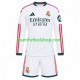 Camiseta de Fútbol Real Madrid 2026-2027 Primera Equipación Manga Larga Niño