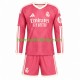 Camiseta de Fútbol Real Madrid 2026-2027 Tercera Equipación Manga Larga Niño