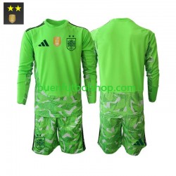 Camiseta de Fútbol España Portero 2026-2027 Tercera Equipación Manga Larga Niño
