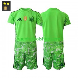 Camiseta de Fútbol España Portero 2026-2027 Tercera Equipación Manga Corta Niño