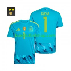 Camiseta de Fútbol España Portero David Raya 1 2026-2027 Primera Equipación Manga Corta Hombre