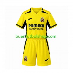 Camiseta de Fútbol Villarreal CF 2026-2027 Primera Equipación Manga Corta Niño