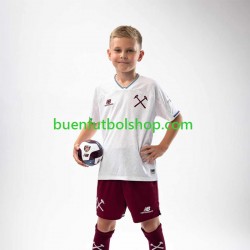Camiseta de Fútbol West Ham United 2026-2027 Segunda Equipación Manga Corta Niño