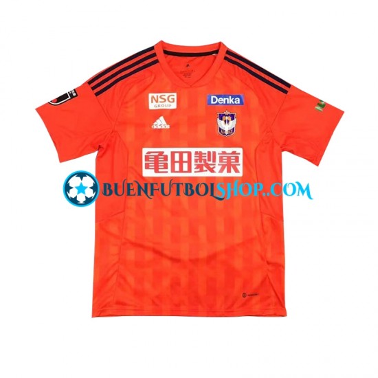 Camiseta de Fútbol Albirex Niigata 2023 Primera Equipación Manga Corta Hombre