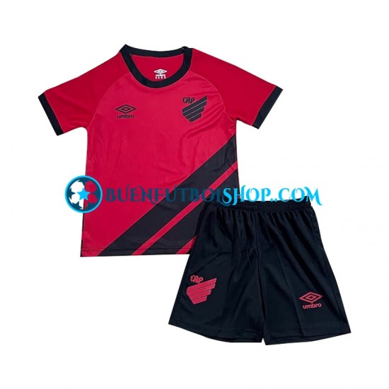 Camiseta de Fútbol Athletico Paranaense 2023-2024 Primera Equipación Manga Corta Niño